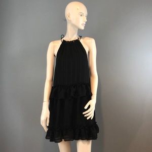 NWOT NSR Sleeveless Short Black Dress Sz Sm